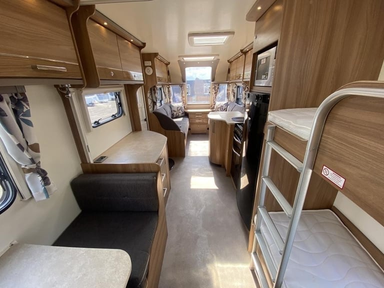 2017 BAILEY PEGASUS PALERMO 5 BERTH FAMILY CARAVAN