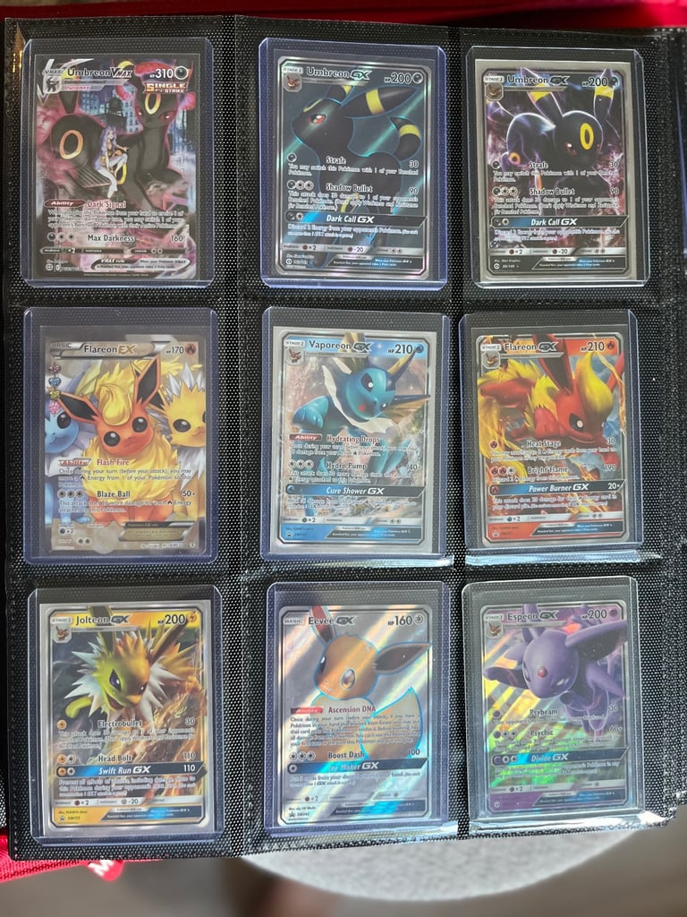 Pokemon TCG Cards Binder Collection - NM condition