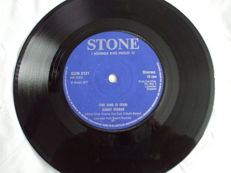 image for Elvis the king is gone by Danny Mirror.