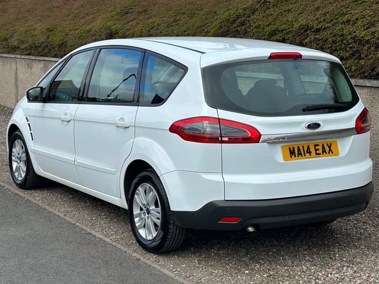 2014 Ford S-Max 1.6 TDCi Zetec 5dr (1 year warranty and breakdown cover) MPV Diesel Manual