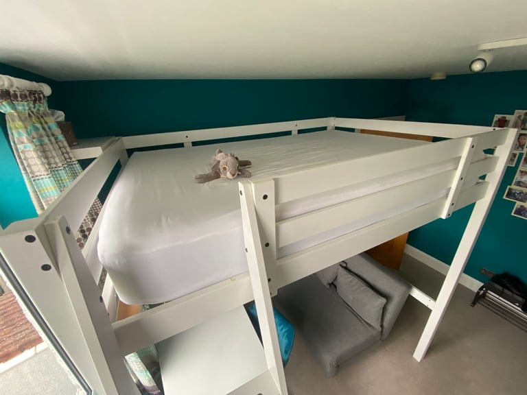 Ikea STORÅ Double Loft Bed to suit 140cm x 200cm euro double size mattress