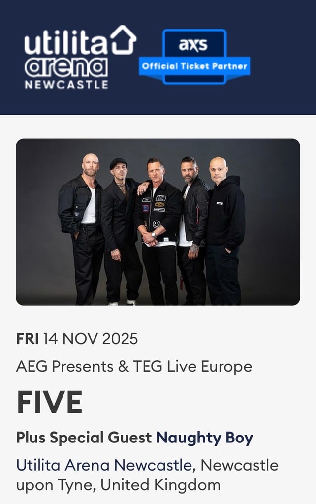 image for VIP Five tickets plus soundcheck!!