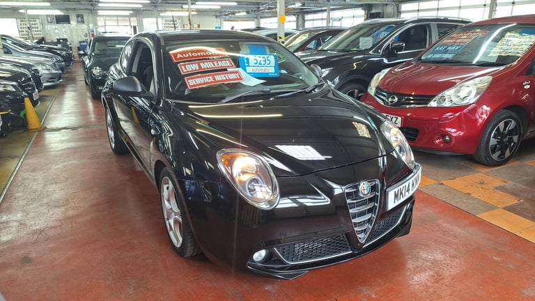2014 Alfa Romeo MiTo 1.4 TB MultiAir Distinctive Automatic 3-Door From £4,495 + Retail Package HA...