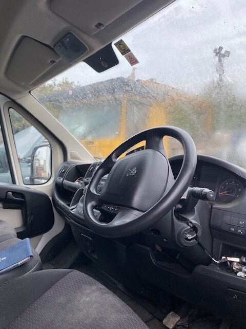 2019 Peugeot Boxer 2.0 BlueHDi Chassis Cab 130ps MAXI MOVER SALVAGE RECOVERED CHASSIS CAB Diesel ...