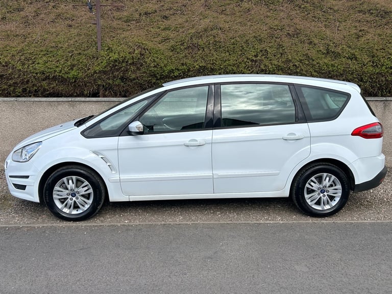 2014 Ford S-Max 1.6 TDCi Zetec 5dr (1 year warranty and breakdown cover) MPV Diesel Manual