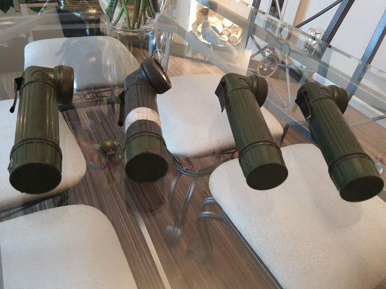  4 British Army ...🖤... Right Angled Torch Green