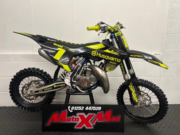 2019 Husqvarna TC 85 Big AND Small wheels included 2 stroke motocross bike