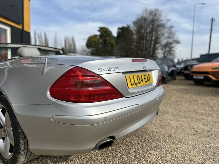 2004 04 MERCEDES-BENZ SL 3.7 SL350 CONVERTIBLE 2DR PETROL AUTOMATIC (281 G/KM, 2