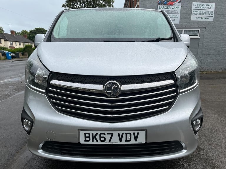 Vauxhall Vivaro 2900 1.6CDTI BiTurbo 145PS Sportive 6 Seat LWB Crew Van 2017/67