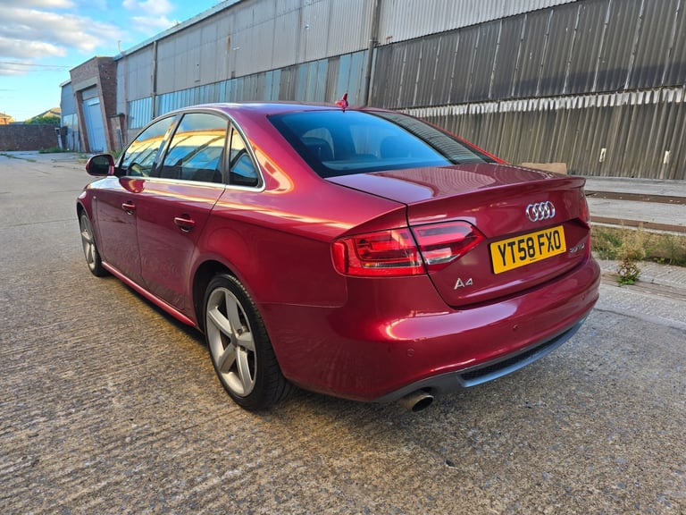2008 Audi A4 2.7 TDI S Line 4dr Multitronic SALOON Diesel Automatic