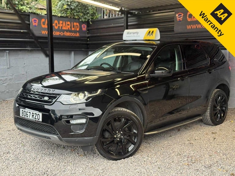 image for LAND ROVER DISCOVERY SPORT 2.0 TD4 HSE Black Black Auto Diesel 2017+R-CAMERA!