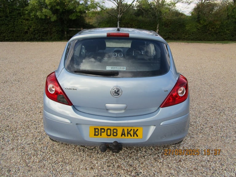 2008 Vauxhall Corsa 1.4i 16V Design 3dr Auto HATCHBACK Petrol Automatic