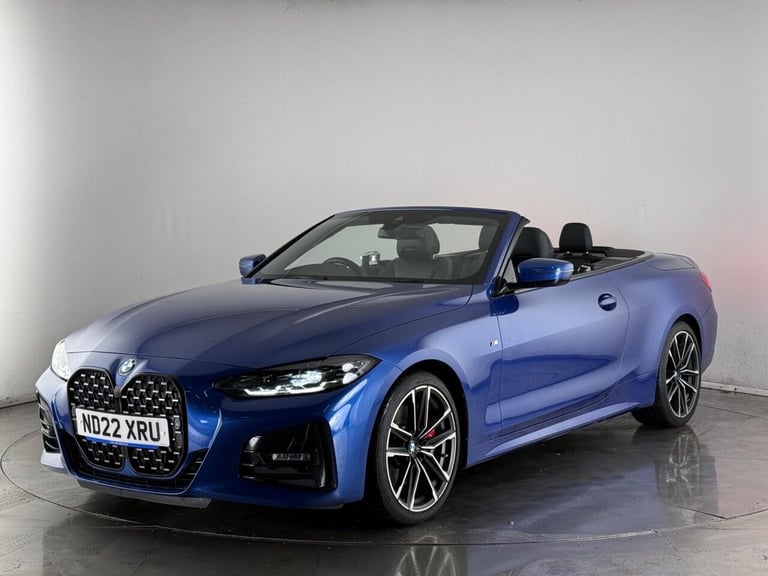 2022 BMW 4 Series 2.0 420i M Sport Auto Euro 6 (s/s) 2dr Convertible Petrol Automatic