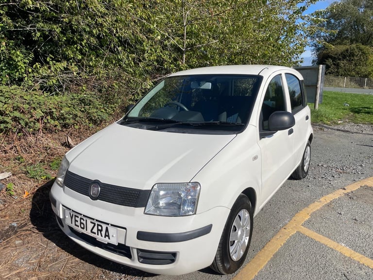FIAT PANDA 1.2 ACTIVE 61 REG WHITE 5 DOOR MOT MARCH 7TH 2026 TAX £35 LOW INSURANCE 50+MPG