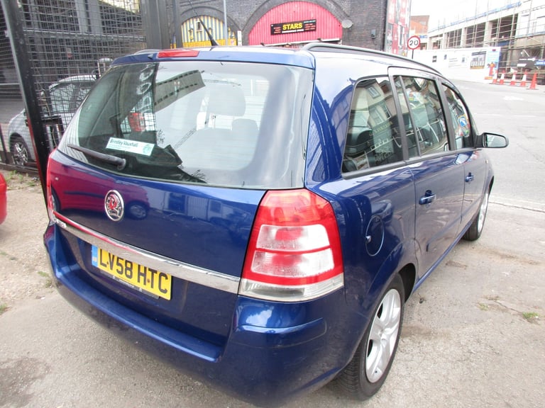 2008 (58) VAUXHALL ZAFIRA 1.6i EXCLUSIV , 7 SEATER , CAZ &amp; ULEZ EXEMPT
