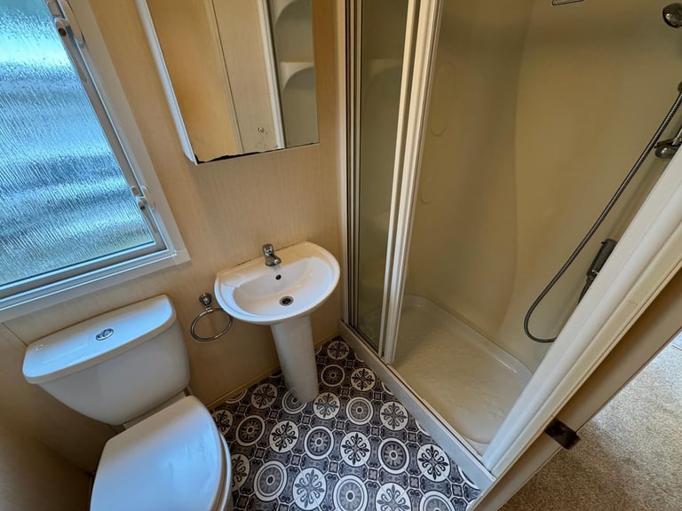 2 Bed Static Caravan - DG, CH, New Carpet - Offsite Sale, Private Land, Farms