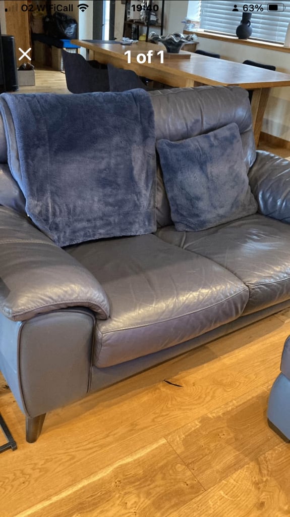 image for Electric reclinging chair & 2 seater sofa 