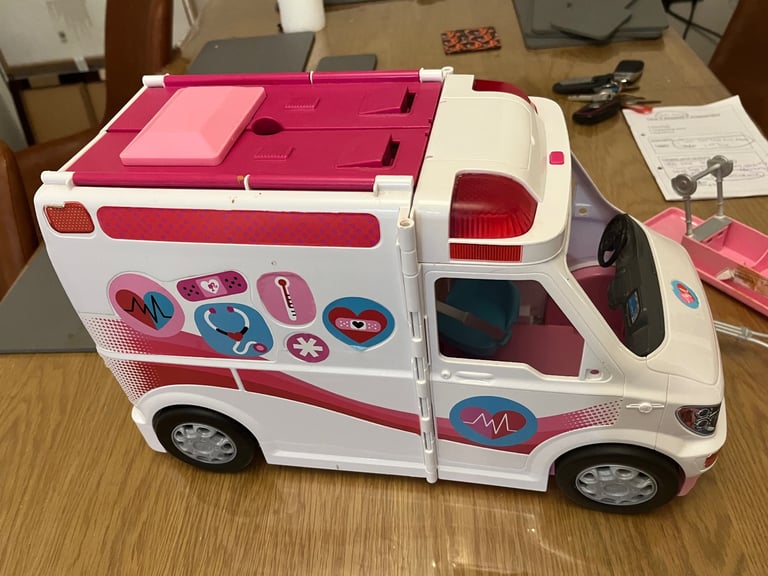 image for Barbie ambulance set