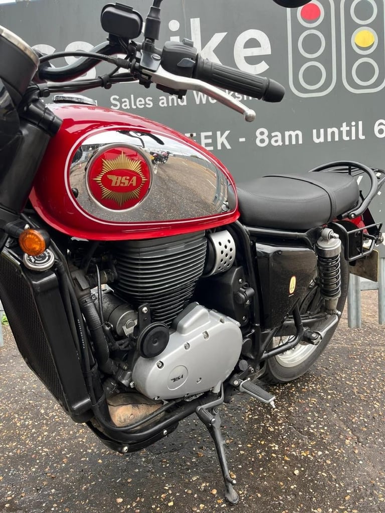 BSA Gold Star 650cc Classic Motorcycle Insignia Red 16295 Miles 2024