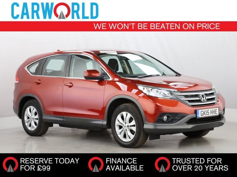 image for 2015 Honda CR-V 1.6 i-DTEC SE SUV 5dr Diesel Manual Euro 5 (s/s) (120 ps) ESTATE Diesel Manual