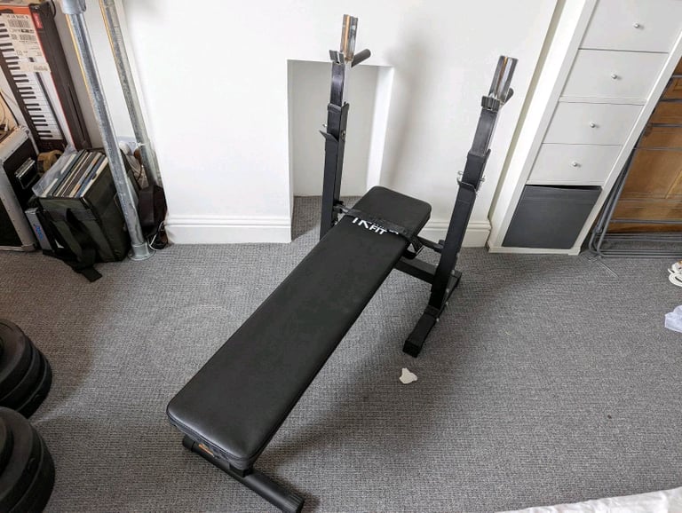 Weights and bench set 