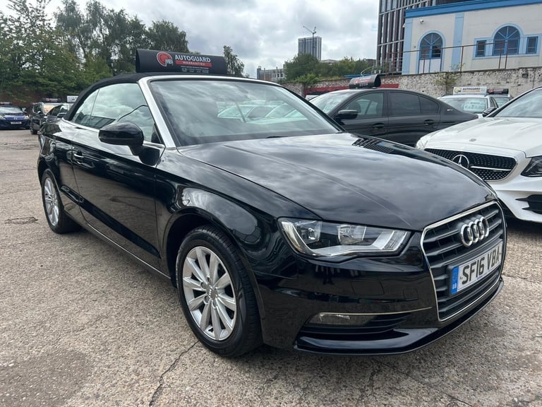 2016 Audi A3 Cabriolet 1.4 TFSI CoD SE S Tronic Euro 6 (s/s) 2dr CONVERTIBLE Petrol Automatic