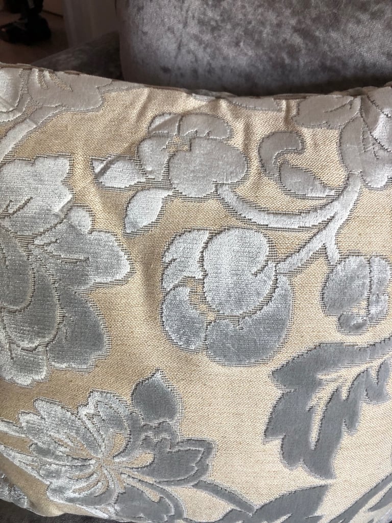 image for Four velvety cushions 16” Brand New