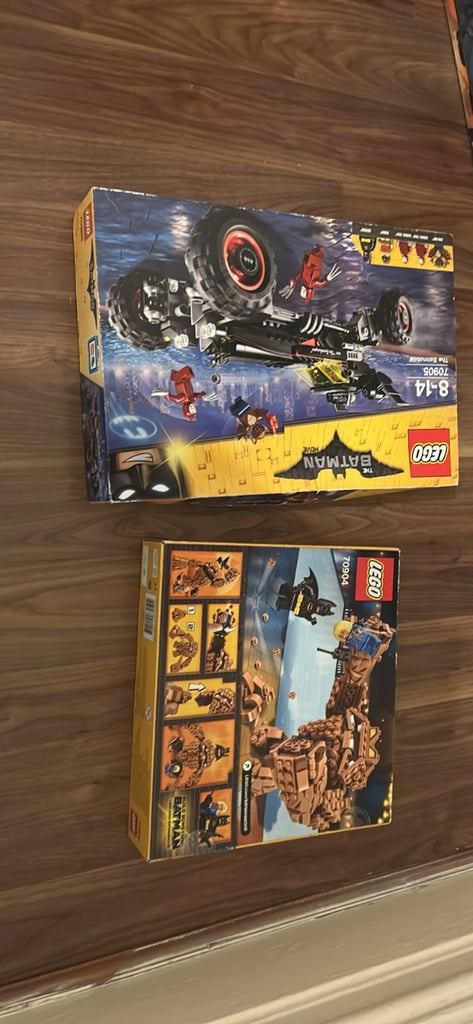 Brand new Lego Batman 70905 & 70904 movie sets - retired sets - sealed - 60 pounds each