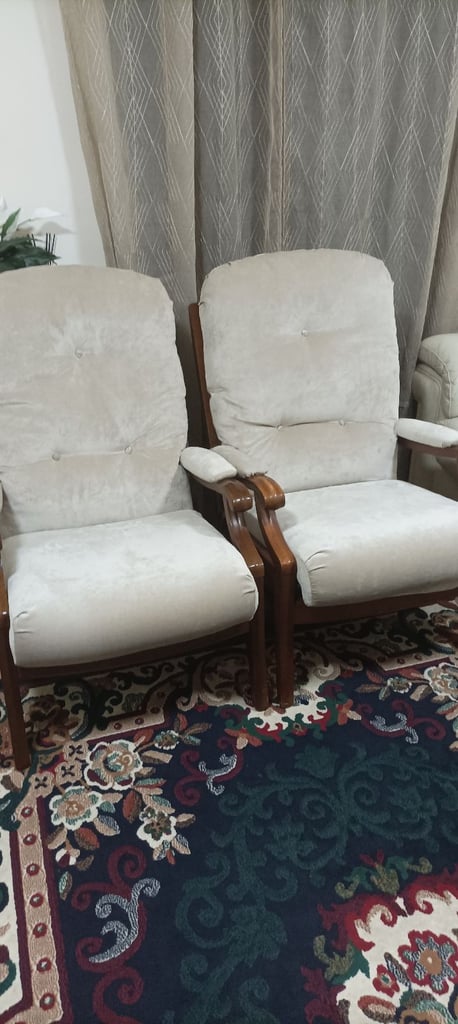 Two sofa chairs 