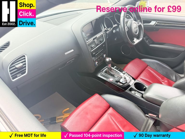 2014 Audi S5 3.0 TFSI V6 Black Edition Sportback S Tronic quattro Euro 5 (s/s) 5dr HATCHBACK Petr...