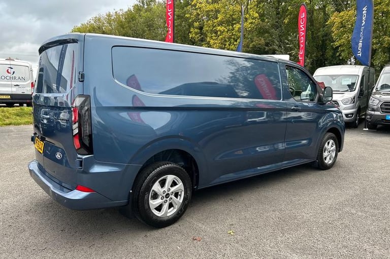 2025 Ford Transit Custom 280 Limited AUTO L2 LWB FWD 2.0 EcoBlue 136ps, PLYLINED Automatic Panel ...