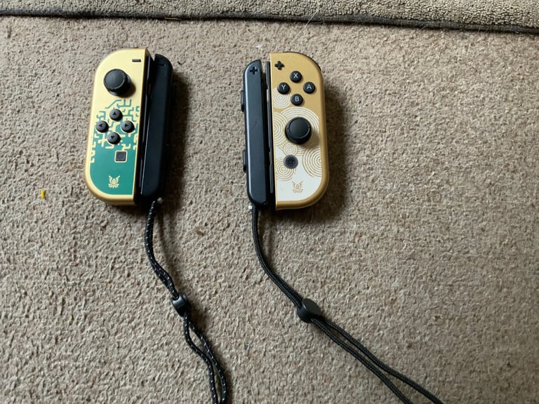 New limited edition Zelda Nintendo Switch joycon controllers £65