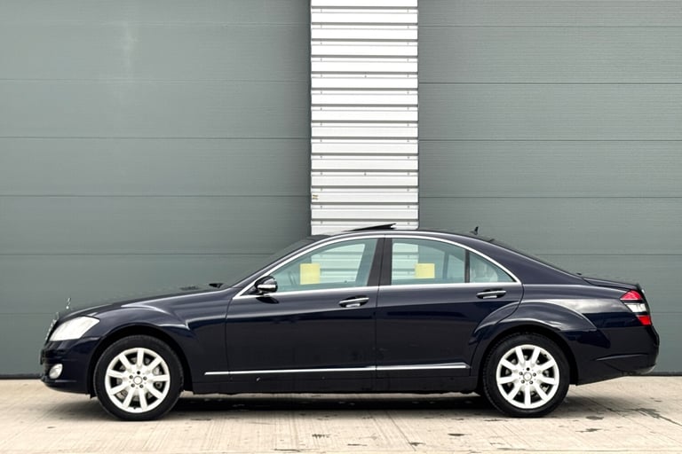 MERCEDES-BENZ S500 5.5 V8 PETROL AUTO 5DR SALOON 2007 [57] BLUE