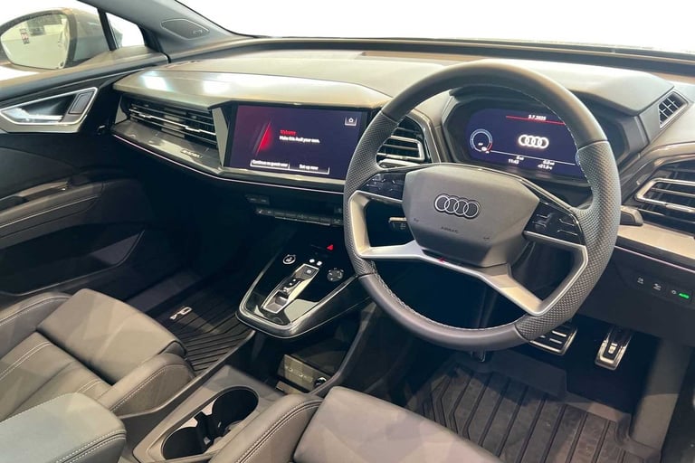 2025 Audi Q4 e-tron 250kW 55 Quattro 82kWh S Line 5dr Auto [Leather] SUV Electric Automatic