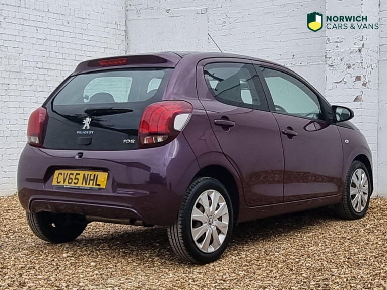 PEUGEOT 108 1.0 Active Purple Manual Petrol 2016