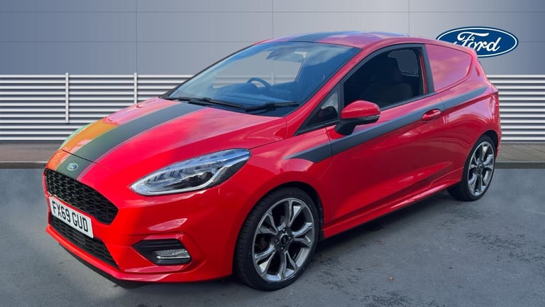 2019 Ford Fiesta Petrol 1.0 Ecoboost 125 Sport Van Van Petrol Manual