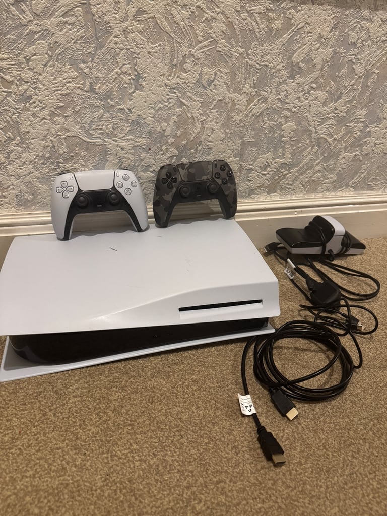image for Ps5 Disc Edition- 2 Controllers - No offers 