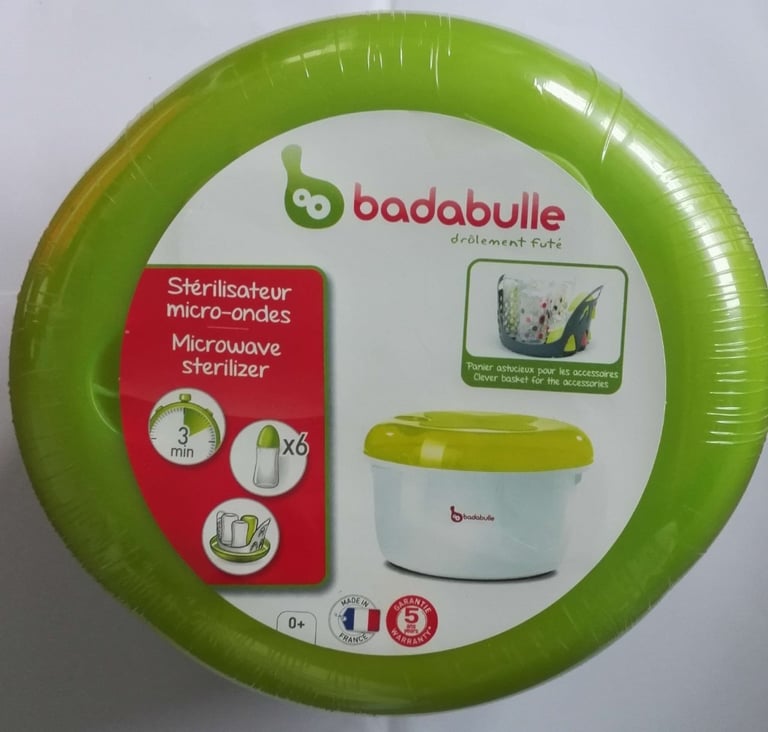 Brand new Badabulle Baby Bottle Microwave Steriliser