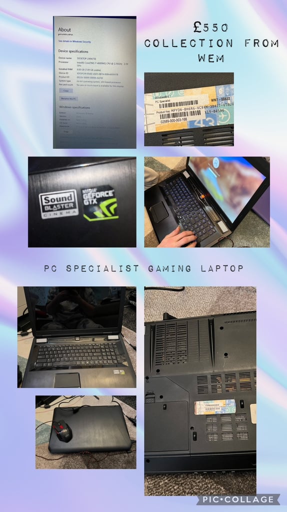 PC Specialist gaming laptop | in Shrewsbury, Shropshire | Gumtree