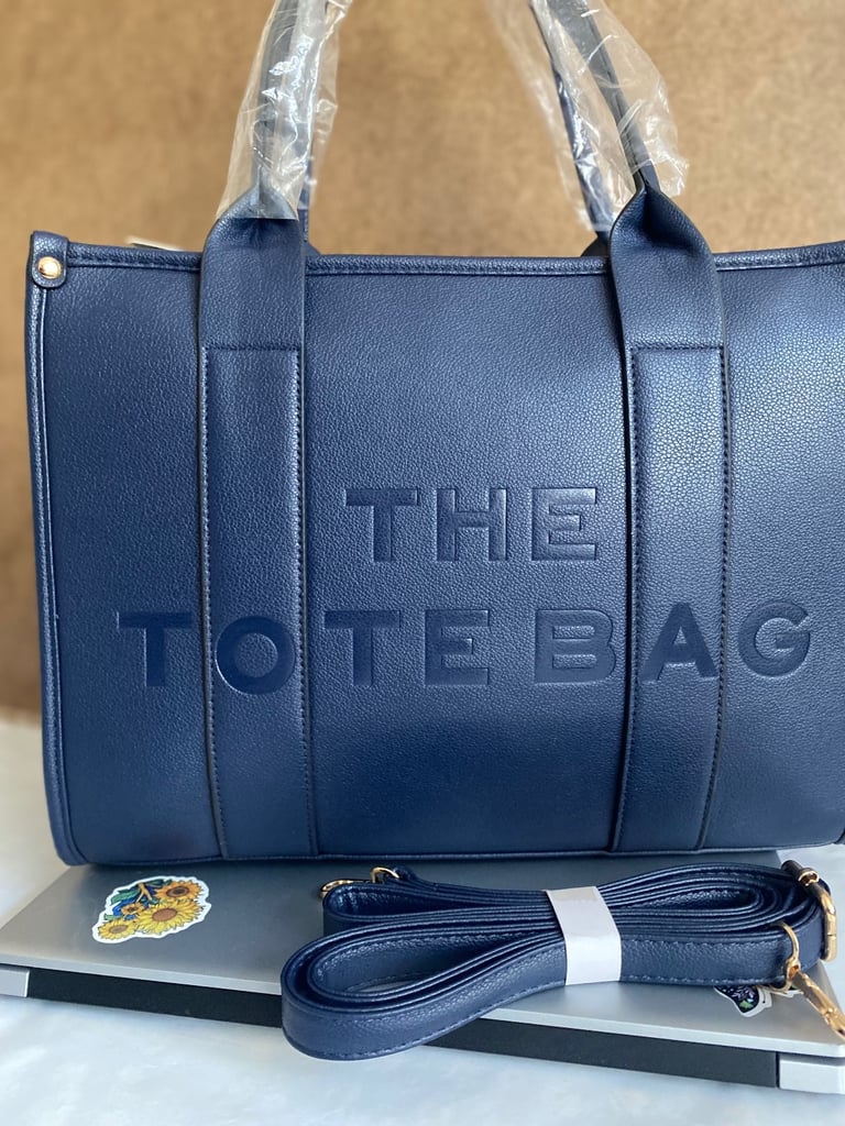 image for Navy blue shoulder bag waterproof 