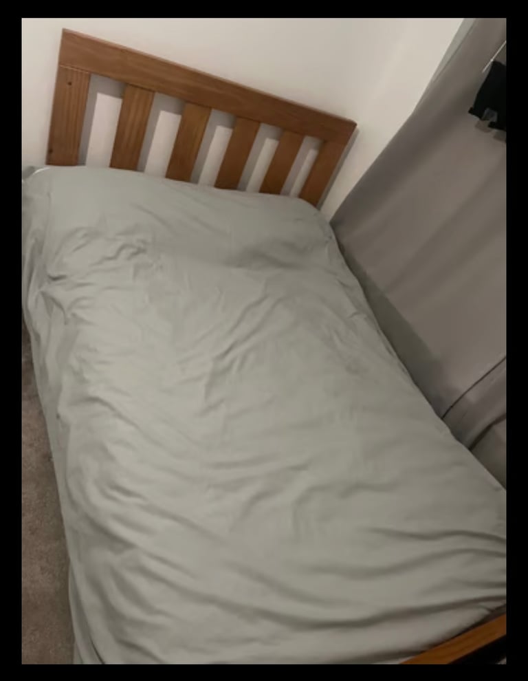 Small double bed