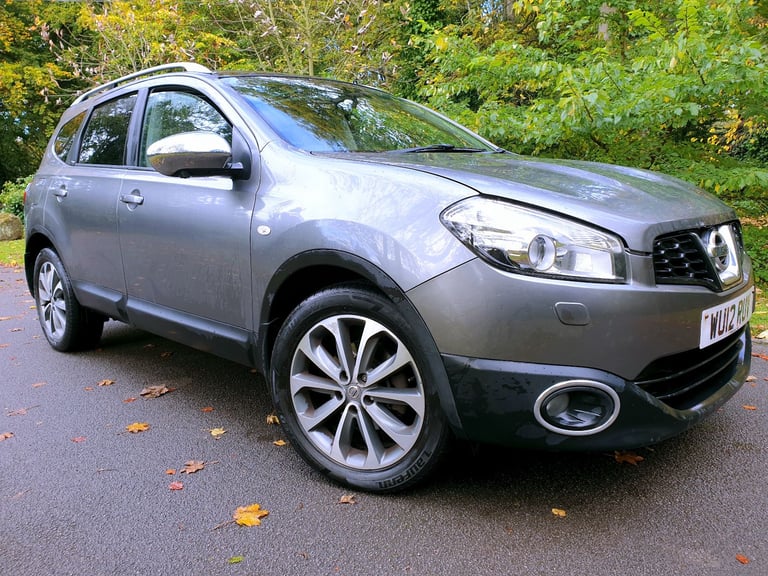 NISSAN QASHQAI 1.5 DCI TEKNA+2*7SEATS*2012*FSH*LEATHER*PANROOF*PARKING CAM*NAV*BL-TOOTH*XENONS#JEEP