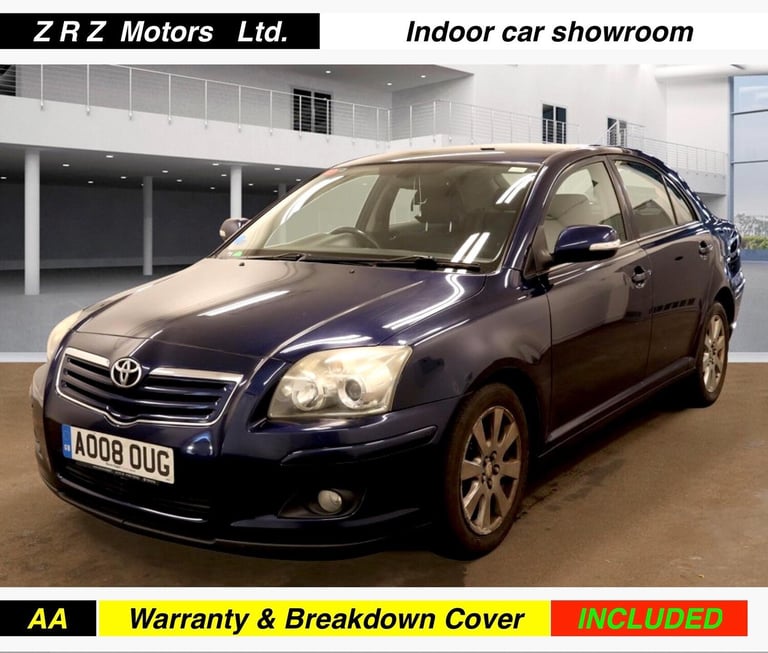 2008 Toyota Avensis 1.8 VVT-i TR 5dr HATCHBACK Petrol Automatic