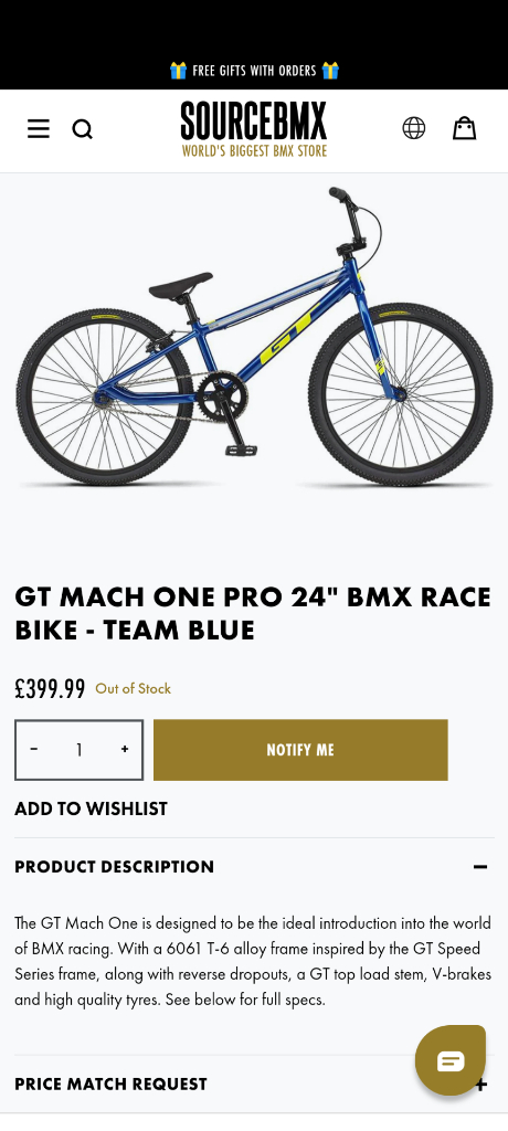 GT Mach 1 pro 24, as new virtually unused | in Lancaster, Lancashire ...