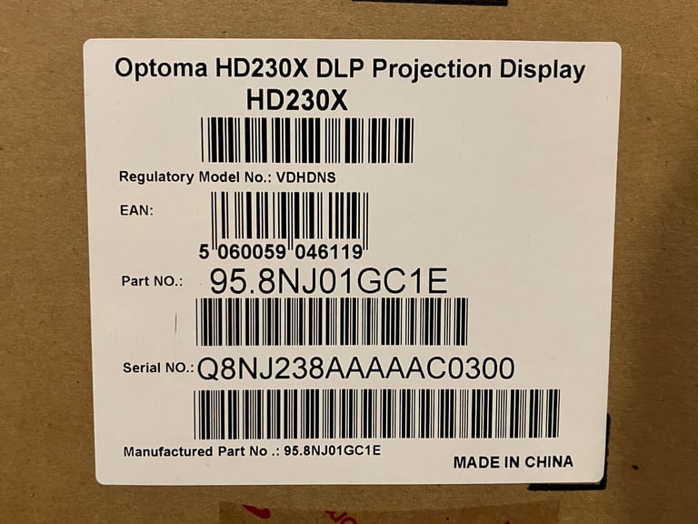 Optoma HD230X Full HD 1080p DLP Projector