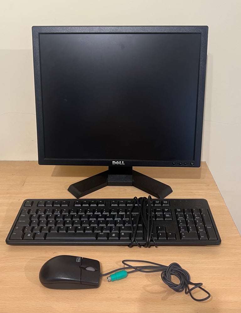 image for DELL monitor, keyboard and mouse 