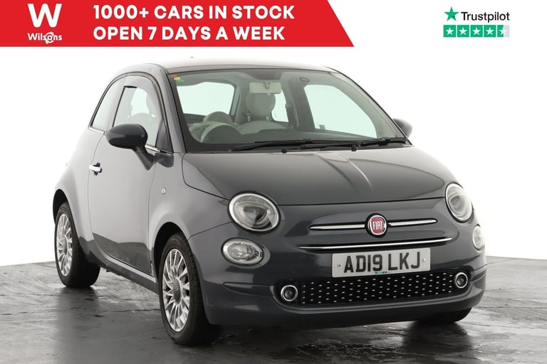2019 Fiat 500 1.2 Lounge 3dr Hatchback Petrol Manual