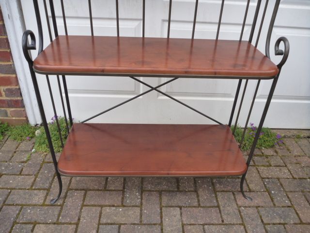 Wrought Iron Bookcase / Shelving from John Lewis
