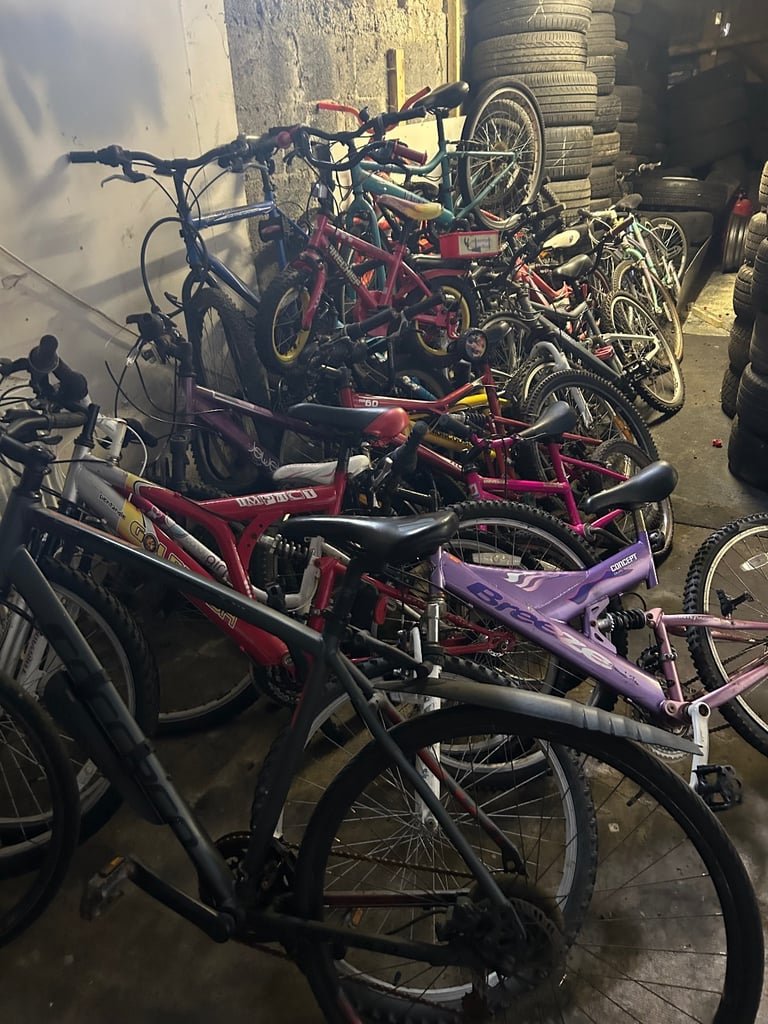 Joblot of bikes 