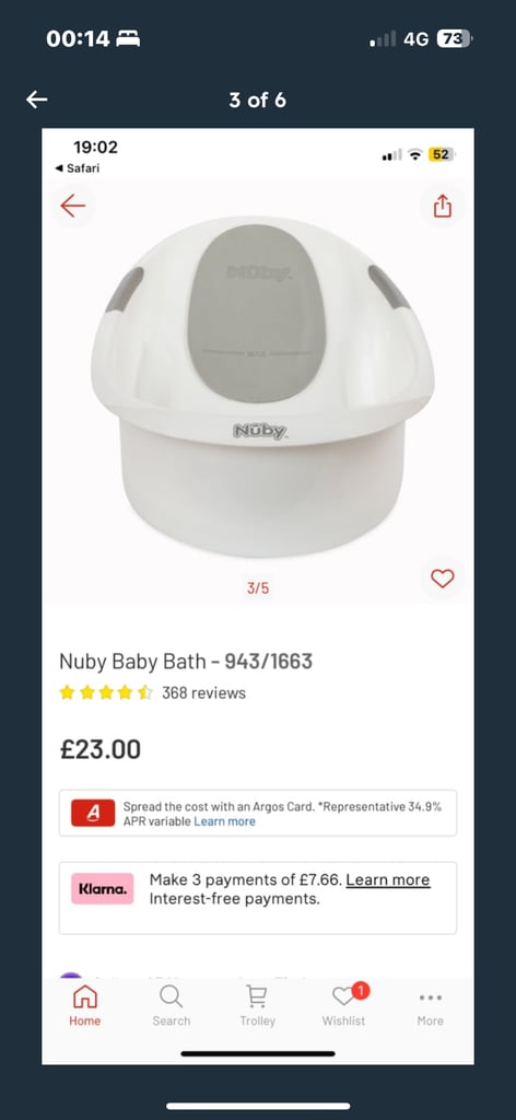 Baby bath 